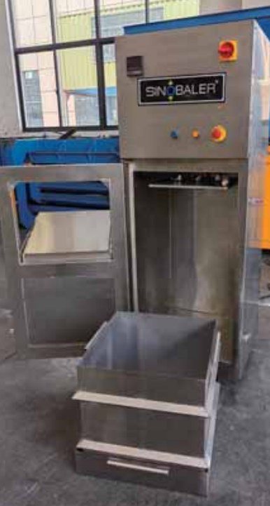 Stainless Steel Bin Compactor — photo 2 of 3