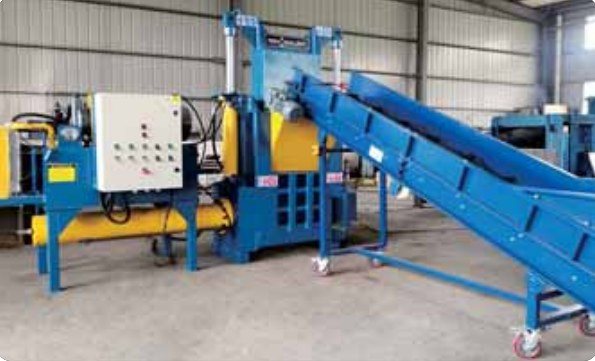Metal Scrap Briquetting Baler — photo 3 of 4