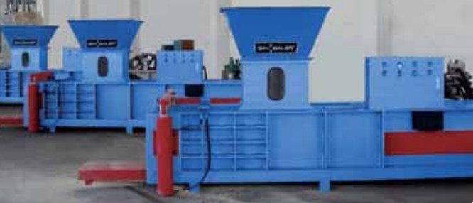 Horizontal Briquetting Baler