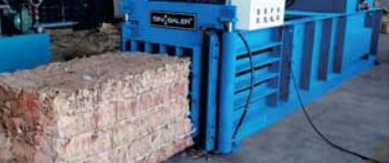 Manual-Tie Horizontal Baler